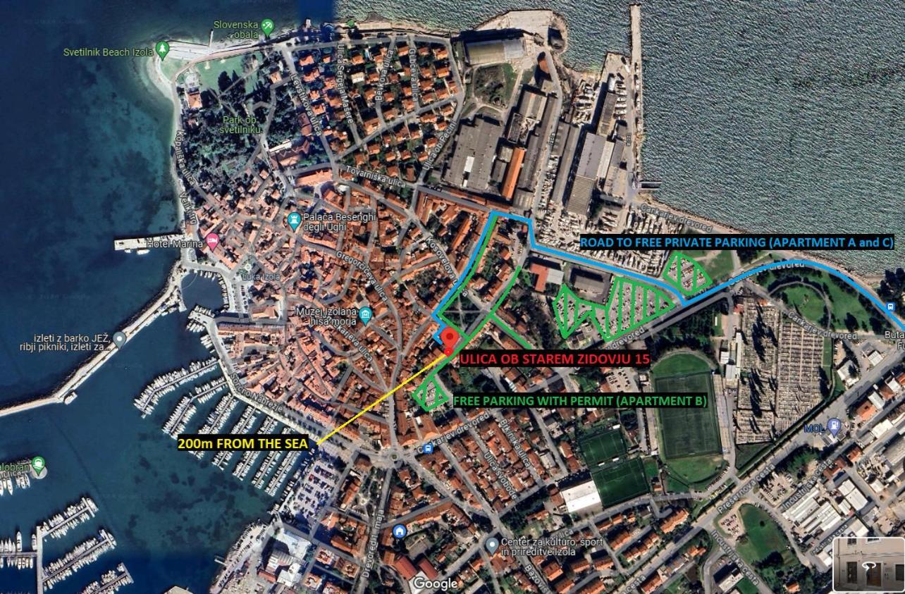 Arieli Apartments Izola Εξωτερικό φωτογραφία